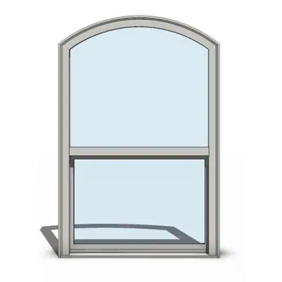 bilde for 1500 Series - Single Hung - Arch Unit Operable