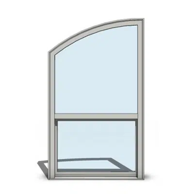 Image for 1500 Series - Single Hung - Uneven Leg Arch Operable