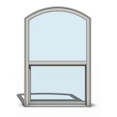 imagem para 1500 Series - Single Hung - Arch Unit Operable - Modular