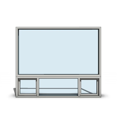 Image pour 200 Series - Fixed - Single Over Sliding Window - Triple XOX