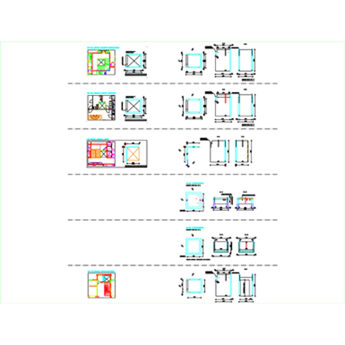 Elevator shaft schedule