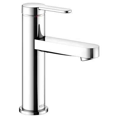 Imagem para Single lever basin mixer fitting 100 without pop-up waste}