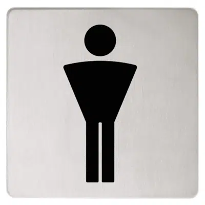 Immagine per Doorplate symbol Gentlemen