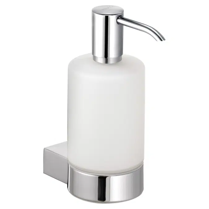 Lotion dispenser with holder and pump