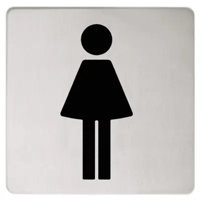 Doorplate symbol Ladies 이미지