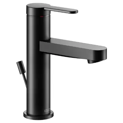 Image pour Single lever basin mixer fitting 100 with pop-up waste
