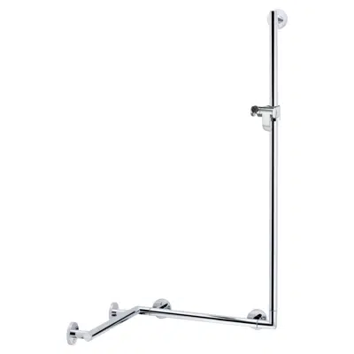 obraz dla Rail system with shower rod right/left