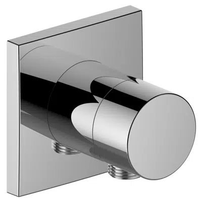 Image for 2-way diverter valve concealed w. wall outlet for shower hose