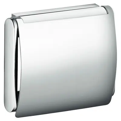 Toilet paper holder with lid 이미지