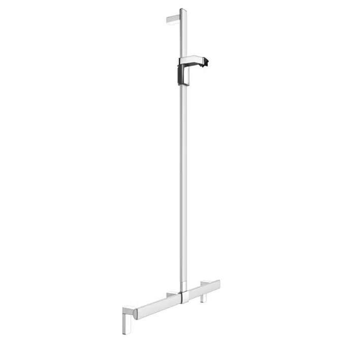 BIM objects - Free download! Rail system with shower rail | BIMobject
