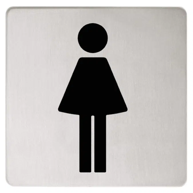 Türschild Damen