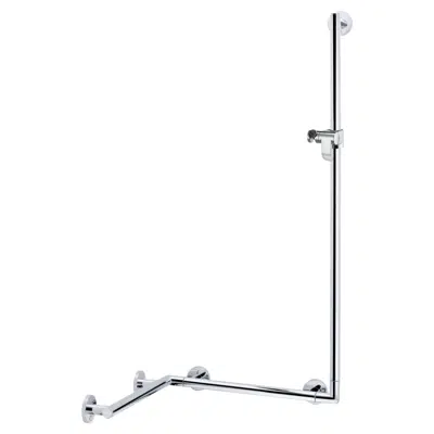 Image for Rail system with shower rod right/left