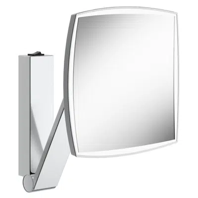 afbeelding voor Cosmetic mirror iLook_move wall mounted square/w. light