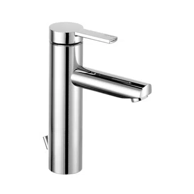 billede til Single lever basin mixer fitting 130 with pop-up waste