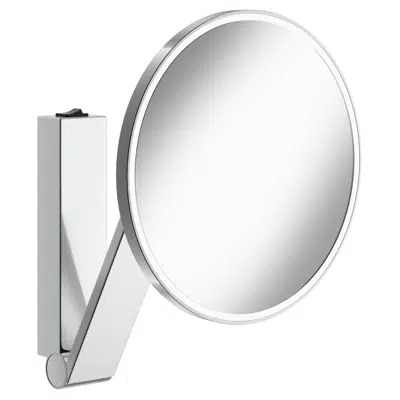 Image for Cosmetic mirror iLook_move wall mounted round/w. light