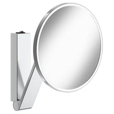 Cosmetic mirror iLook_move wall mounted round/w. light 이미지