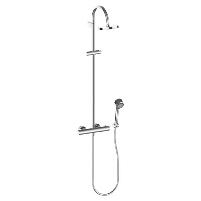 Image for Single lever shower mixer with head shower