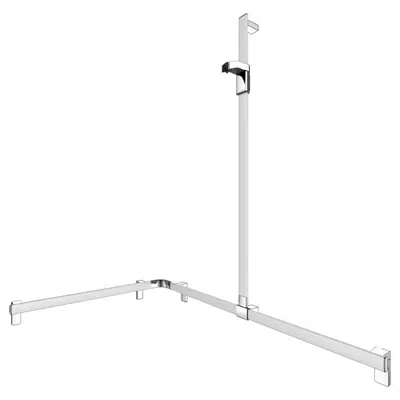 Image for Rail system with shower rail right