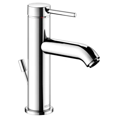 Immagine per Single lever basin mixer fitting 100 with pop-up waste