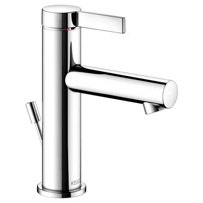 Image for Single lever basin mixer fitting 100 with pop-up waste