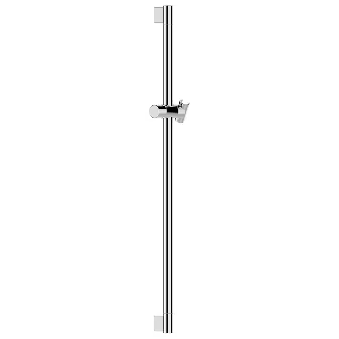 Hand shower sliding rail with shower bracket