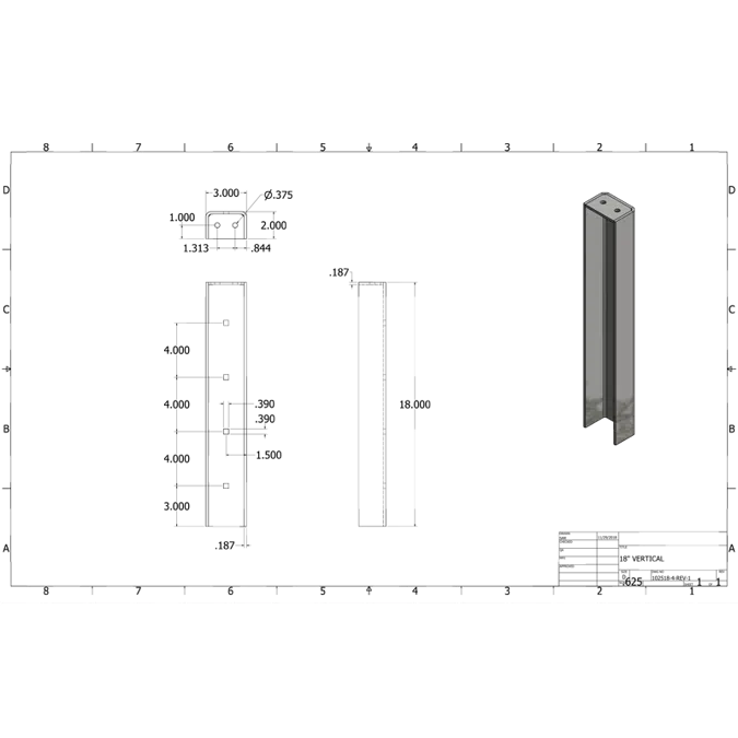 Island Bars and Brackets