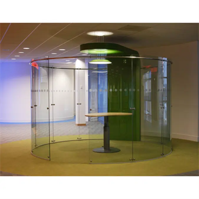 Elite™ Freestanding Glass Partition System