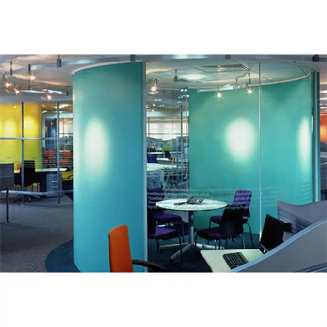 Solare™ Single Glazed Frameless Partition System