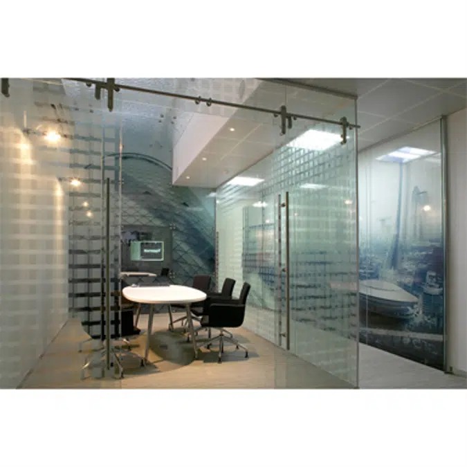 Solare™ Single Glazed Frameless Partition System