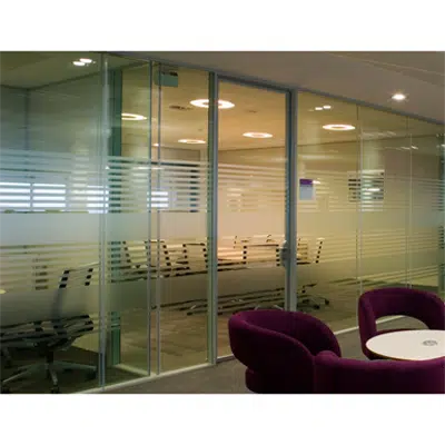 Image pour Acoustic Double Glazed Glass Swing Door