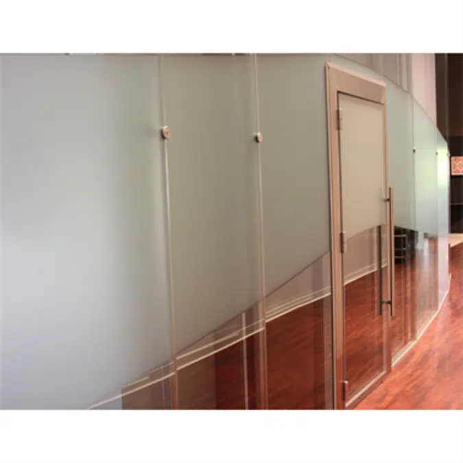 Acoustic Double Glazed Glass Swing Door