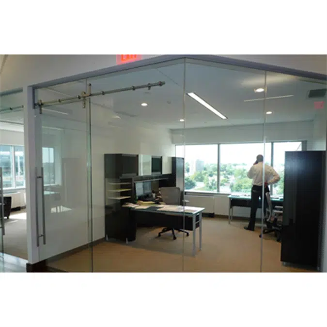 Eclipse™ Sliding Glass Barn Doors