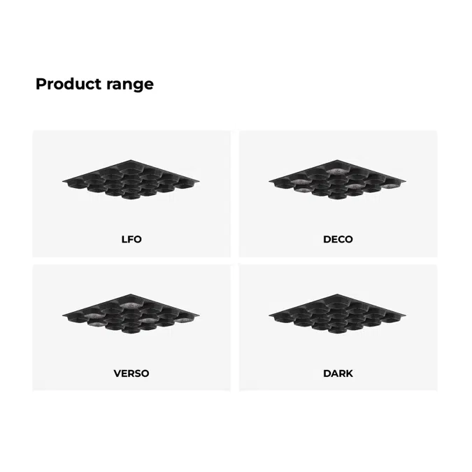 Pyrymyd VERSO Acoustic Lighting