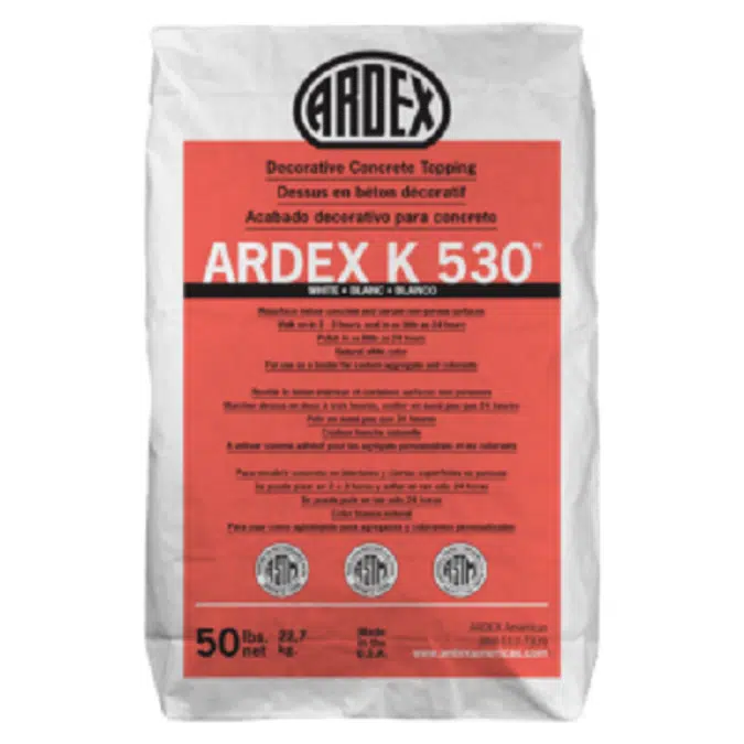 ARDEX K 530™ Decorative Concrete Toping