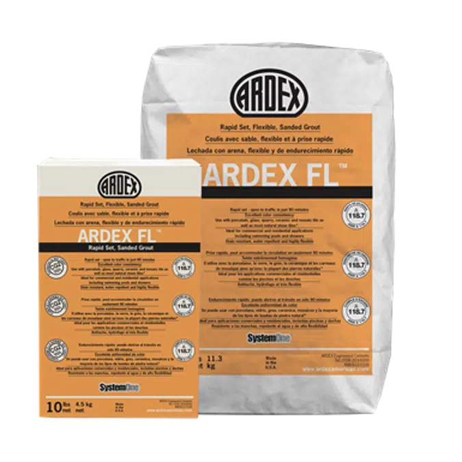 ARDEX FL™ Rapid Set, Flexible, Sanded Grout​​​​​​​​