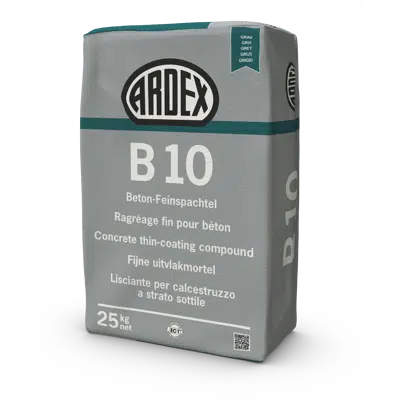 ARDEX B 10 - Cement filler and smoothing compound for concrete