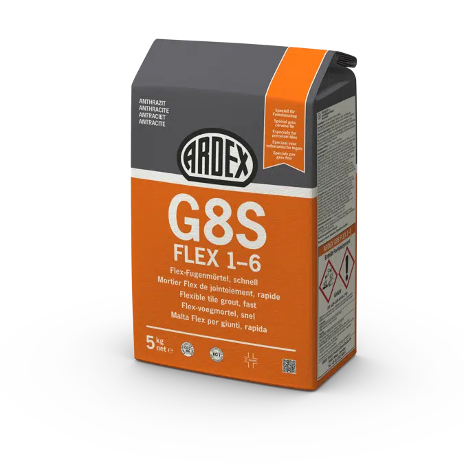 ARDEX G8S Flex 1-6 FLEX JOINT MORTAR