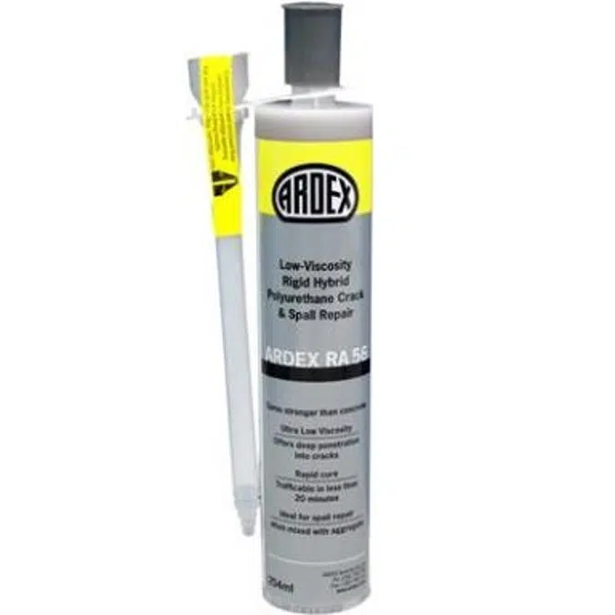 ARDEX RA 56 - Low-Viscosity Rigid Hybrid Polyurethane Crack & Spall Repair
