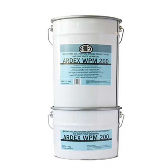 BIM objects - Free download! ARDEX WPM 200 - Solvent Free Epoxide ...