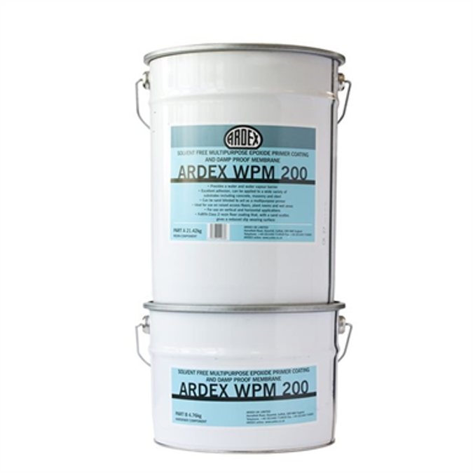 ARDEX WPM 200 - Solvent Free Epoxide Liquid Waterproof Membrane