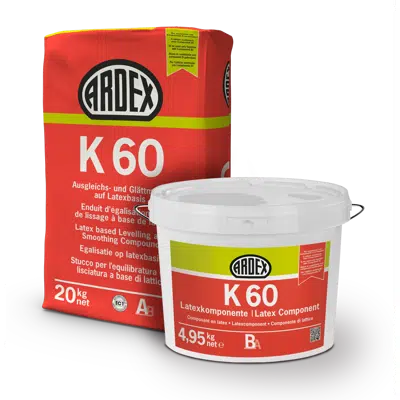 Image for ARDEX K 60™ ARDITEX ​Rapid Setting Latex Smoothing and Leveling Compound​​​​​​​​​​​​​​​​​​​​​​​​​​