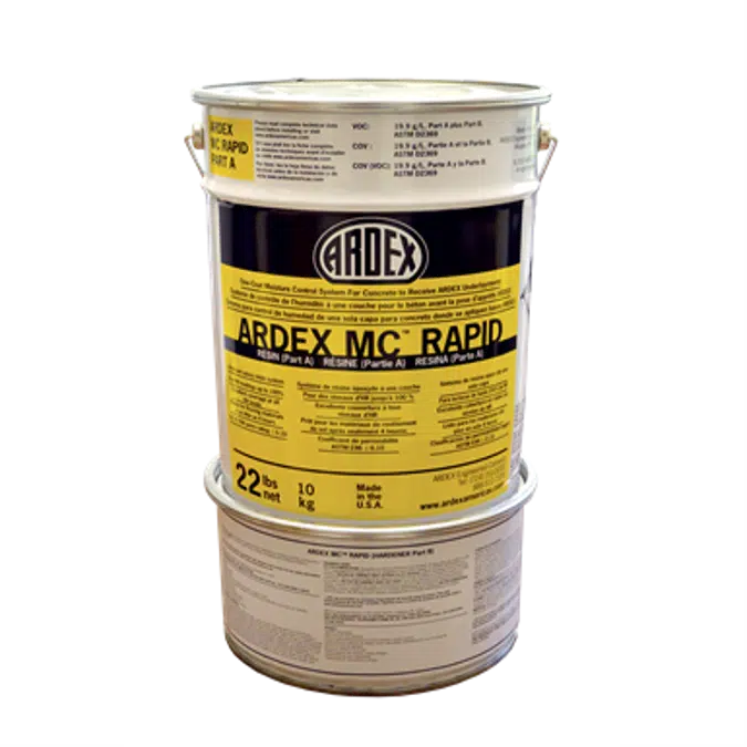 ARDEX MC™ RAPID One-Coat Moisture Control System For Concrete to Receive ARDEX Products​​​