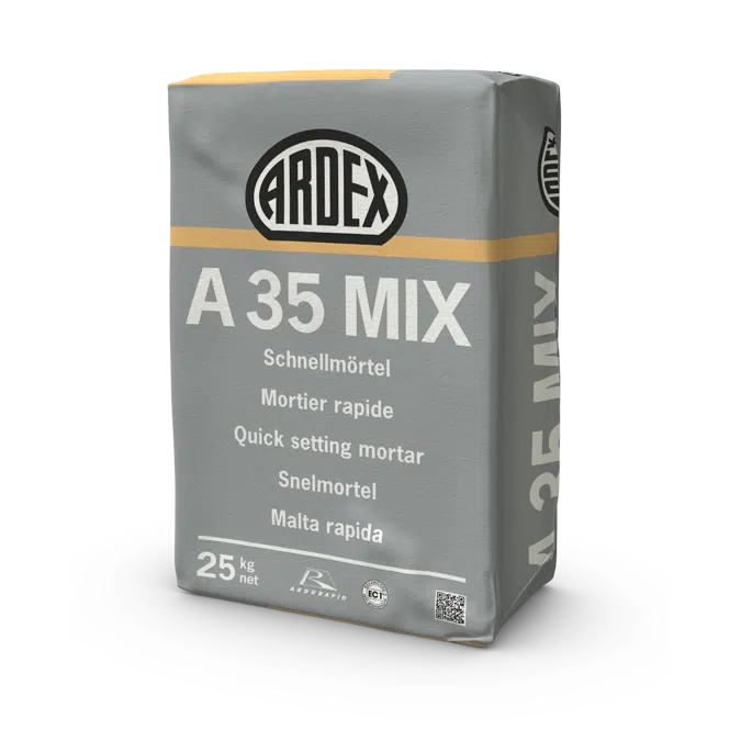 ARDEX A 35 MIX - Pre-Blended Ultra Rapid Drying Cement for Internal Screeds