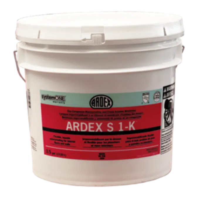 ARDEX S 1 K - One-Component Waterproofing and Crack Isolation Membrane