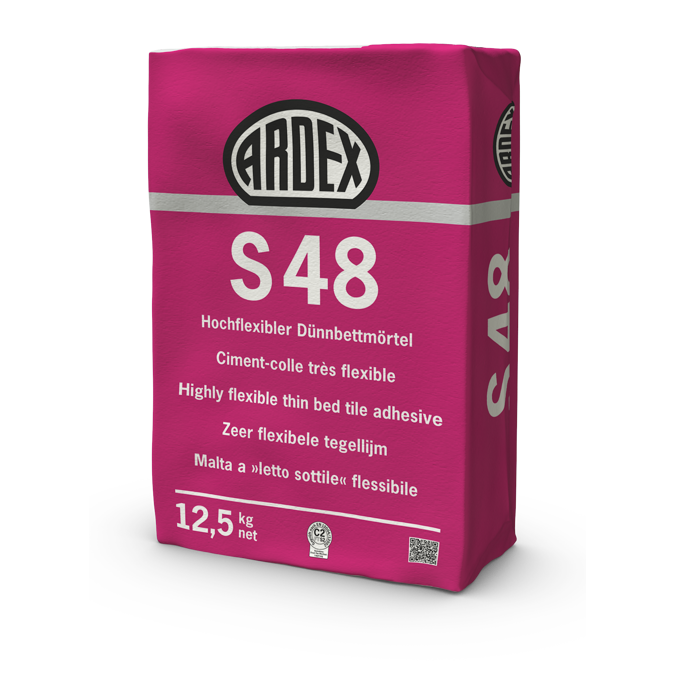 BIM objects Free download! ARDEX S 48 RapidSet Thin Set Mortar/ Mastic Hybrid BIMobject