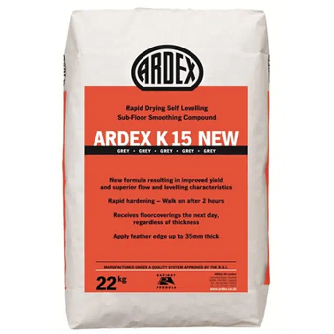 ARDEX K 15 Selvnivellerende spartelmasse