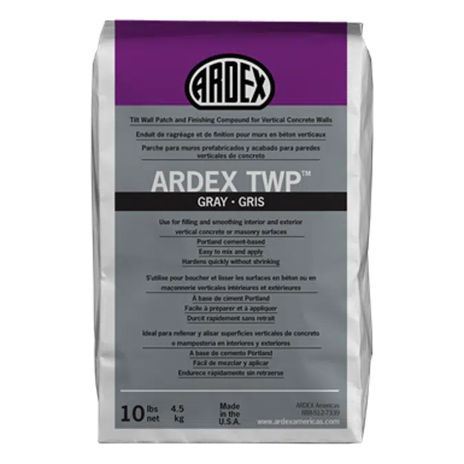 ARDEX TWP Tilt Wall Patch and Finishing Compound