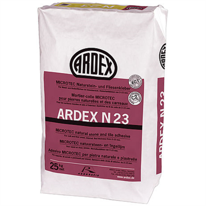 BIM objects Free download! ARDEX Tile installation system for