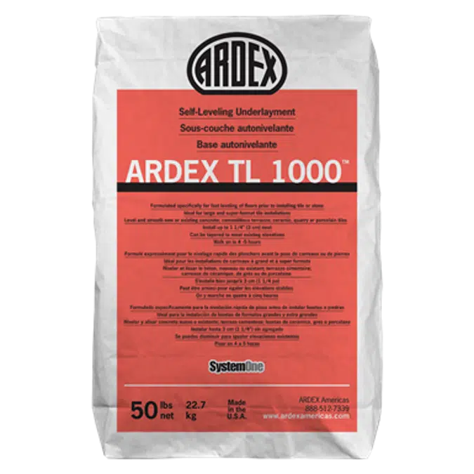 ARDEX Tile installation system for moisture sensitive cement and natural stone with 2 component waterproof, antifracture, mortar, epoxy grout and sealant