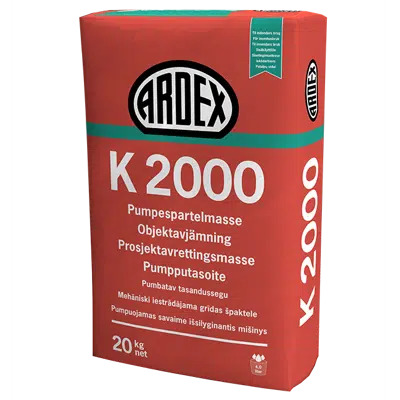 Image for ARDEX K 2000 Plastic reinforced and low-tension filler